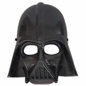 Yıldız Savaşları Star Wars Maskesi Darth Vader Maskesi Siyah Renk - 1