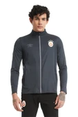 Galatasaray Orijinal Lisanslı 5 Yıldızlı Fermuarlı Antrasit Sweat - 6