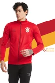 Galatasaray Orijinal Lisanslı Umbro Dik Yaka 5 Yıldızlı Fermuarlı Kırmızı Sweat - 3