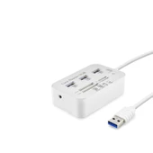 Usb3.0 Hub Combo 3*usb3.0 + Ms + Sd + M2 + Tf 20cm Beyaz Hdx7028 Tg-53-vice/(1395) 3257 - 2
