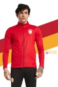 Galatasaray Orijinal Lisanslı Umbro Dik Yaka 5 Yıldızlı Fermuarlı Kırmızı Sweat - 1