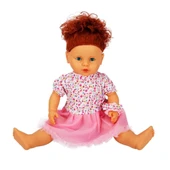 1060011 Lila Sesli Saçlı Et Bebek 60 cm - 1