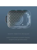HiFuture Pocket S Kablosuz Bluetooth 5.4 IPX7 Su Geçirmez 5W TWS Taşınabilir Mini Hoparlör Gri - 8