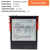 YATE10 STC-9200 DC12-72V 10A FRİGO SOĞUTMA TERMOSTAT - 5
