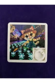 abnturk Smart Puzzle Sevimli Kedi Temalı Kaydırmalı 9 Parça Yapboz 6X6 Boyutunda - 1