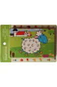 abnturk AHŞAP PUZZLE 9 PARÇA SAĞLIKLI (MODEL FARKLILIK GÖSTEREBİLİR ) - 1