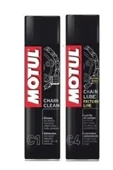 Motul C1 C4 Zincir Temizleme , Zincir Yağlama - 1