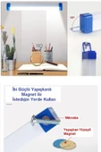 ZNEEL Şarjlı Işıldak 32cm Lamba Kamp Feneri Usb Taşınabilir Kancalı Mıknatıslı Acil Durum Gece Lambası - 4