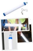 ZNEEL Şarjlı Işıldak 32cm Lamba Kamp Feneri Usb Taşınabilir Kancalı Mıknatıslı Acil Durum Gece Lambası - 1