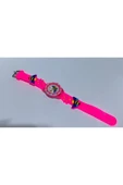 abnturk Pembe Renk Kız Çocuk Analog Kol Saati 3D Silikon Kordonlu Saat - 4