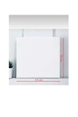 abnturk 5 Adet 10x10cm Yüksek Kaliteli Boş Tuval Resim Tuvalı - 2