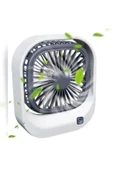 abnturk Masa Üstü Taşınabilir Mini Fan Şarjlı Vantilatör - 2