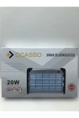 abnturk Mor Işıklı Tavana Askılı Uv 20w Sinek Öldürücü Elektronik Cız Cihazı Sivrisinek+tüm Uçan Haşereler - 1