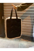 abnturk Orta Kalite Krem Rengi El Çantası 40x30Cm - 2