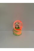 abnturk Işıklı Panda 6 Cm Mini Figürlü Kar Küresi - 2