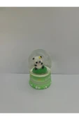 abnturk Işıklı Panda 6 Cm Mini Figürlü Kar Küresi - 1