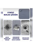 abnturk Kötü Koku Önleyici Silikon Mat Mutfak Lavabo Balkon Gider Tıpası Silikon Mat - 2