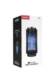 abnturk S23 3W Siyah LED Işıklı Sinek Öldürücü - yaz aylarında rahat yatmanız uykunuz bölünmesin rahatsız e - 3