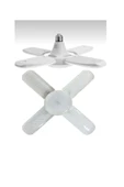 abnturk 4+1 Katlanabilir Kristal Pervane Model Led Ampul Enerji Tasarruflu Kanatlı Led Ampul - 1