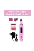abnturk Manikür Pedikür Kalıcı Oje Protez Tırnak Uygulamaları İçin Elektrikli Tırnak Törpüsü - 1