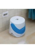 abnturk 25*24 Cm Mavi Renk Plastik Kaydırmaz Çocuk Tabure Ve Sandalyesi - Katlanır Pati figürlü - 2