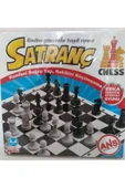 abnturk 35x34 cm Ahşap  Satranç seti zeka mantık strateji oyunu şah mat - 2