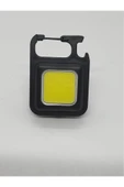 abnturk Mini Projektör Fener Flaşör Ve çok  Fonksiyonlu Mini Led Lamba Anahtarlık USB Şarjlı Genel Yaşam Ürü - 4