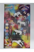 İstoç Türk Bakbi Toys Bakbi Hayvanlar Alemi Yıkanabilir 3d Oyuncak Boyama Seti - 1