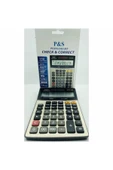 İstoç Türk Permasharp 150 İşlemli Hesap Makinesi PS-032 Check Correct Metal Yüzey - 1
