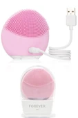 İstoç Türk Forever Slikon Pembe Renk 8x8x3,5cm Cilt Temizleme Ve Masaj Aleti Sağlığa Zararsız Maddeden Üretim - 4