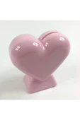 abnturk Pembe Renkli Kaliteli Plastikten Üretim Kalpli Kumbara 10 Cm - 1