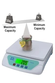 abnturk Kalem Pilli Dijital Terazi 30kg Kapasite 1gr Hassas Satış,mutfak,imalata Ideal Adaptör Takılabilir - 1