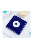 abnturk Nazar Boncuğu Lüks Kalın Cam 10x10cm Kalınlık=2cm Gider Kapağı Kolu Önleyici Kapak - 1