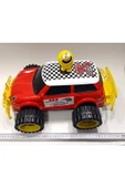abnturk Sallanan Kafa Emoji Hediye Dev Tekerli 45cm Jumbo Mini Spor Araba 4x4 Jeep Süper Gösterişli Oyuncak - 6