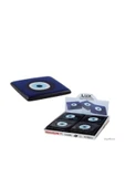 abnturk Nazar Boncuğu Lüks Kalın Cam 10x10cm Kalınlık=2cm Gider Kapağı Kolu Önleyici Kapak - 2