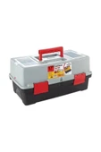 abnturk Super Bag 17'' Raflı Plastik Kilitli Klasik Takım Çantası 410x230x190 H Mm - 1