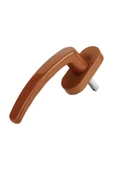 abnturk Pvc Pimapen Pencere Ve Kapı Kolu Kahverengi - 2