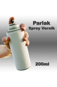 abnturk 1. Kalite Büyük Boy 200ml Parlak Sprey Vernik Genel Amaçlı Hızlı Kuruyan Ahşap Metal Cam Seramik - 1