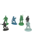 abnturk Karışık Renkli Komanda Asker Seti Çoklu Savaş Seti Yükseklik 5.5 Cm - 2
