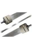 abnturk Hermodel Infrared Soba Için 2500w Rezistans Teli+55cm Cam Taş Başlıklı Montajlı 1.kalite Yedek Parça - 1