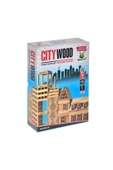 İstoç Türk Woodoy City Wood 100 Parça Ahşap Eğitici Bloklar Seti Kr101city Wood Hayal Gücü Genişleten Bloklar - 2