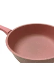 Esse Döküm Alüminyum Granit Kaplama 16cm Tek Saplı Tava 5mm Kalınlık Küçük Boy Çok Amaçlı Granit Tava - 4