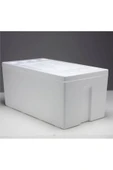 abnturk 15-17 Litre Strafor Köpük Kutu +3 Adet Buz Aküsü Hediye 50x40x26 İzoleli 72 saat Koruyan Gıda Kolisi - 3
