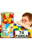 abnturk 74 Parça Lego Seti Eğitici Ve Zeka Geliştirici,beceri Kazandıran Zeka Açıcı,büyük Boy Yapı Oyun Seti - 1