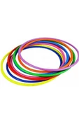 abnturk 5 Adet Bel Çevirme Çemberi 60cm Büyük Boy Hulahop Hula Hop Hulalop Çember Jimnastik Çemberi Hulohop - 2