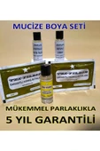 abnturk Haki Renk 5li Kumaş Boyama Seti+Sabitleyici+Kalıcı için Sirke+Parlaklık için iyotsuz Tuz+2 Adet Boya - 1