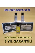 abnturk Koyu Gri 5li Kumaş Boyama Seti Sabitleyici-Kalıcı için Sirke-Parlaklık için iyotsuz Tuz-2 Adet Boya - 1