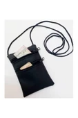 abnturk Boyun Askılı Çift Fermuar Çanta,15x10cm %100 Güvenli Para Cüzdanı - 2