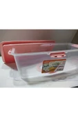 abnturk Pembe Baton Pasta Saklama Kabı 36x15x33 cm - 3
