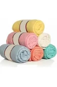 abnturk Krem Rengi Naturel Boyasız Ham Kumaştan Lastikli Çarşaf 120x200 Süper Pamuk Lüx Coton Yatak Çarşafı - 2